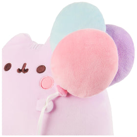 Lavender Pusheen plush adds vibrant decor and a comforting touch.