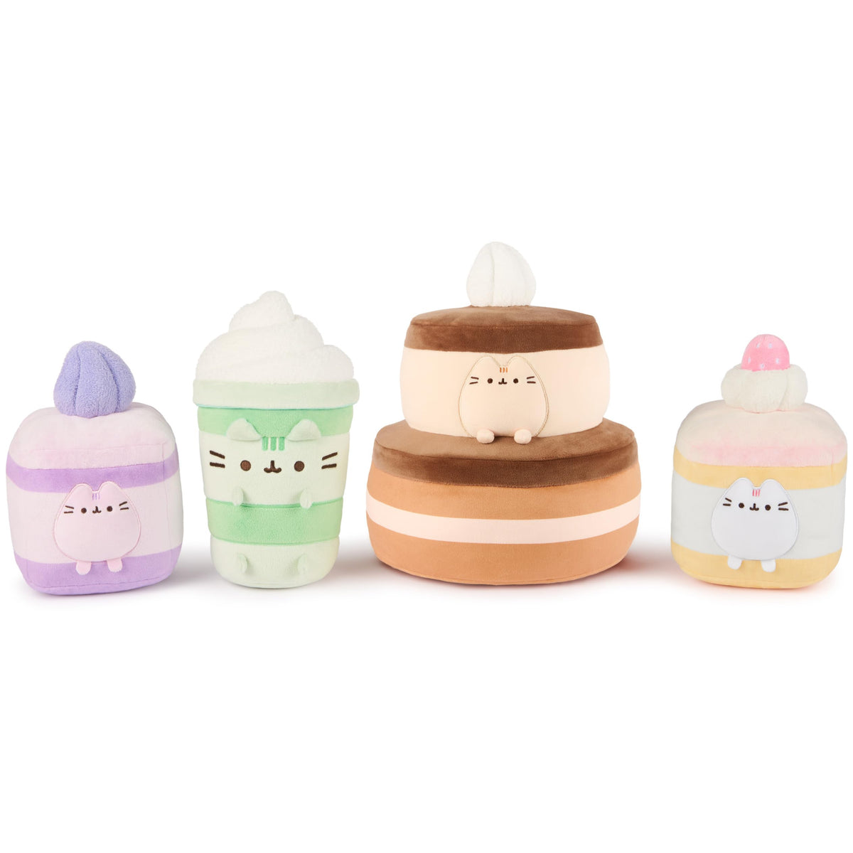 GUND Pusheen Matcha Latte plush, gift-ready for fans and collectors