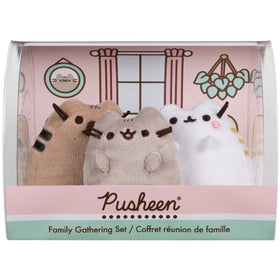 GUND Pusheen mom plush collector set for cozy family moments and display.