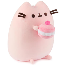 GUND Pusheen pink plush ideal for desk decor and cuddle moments