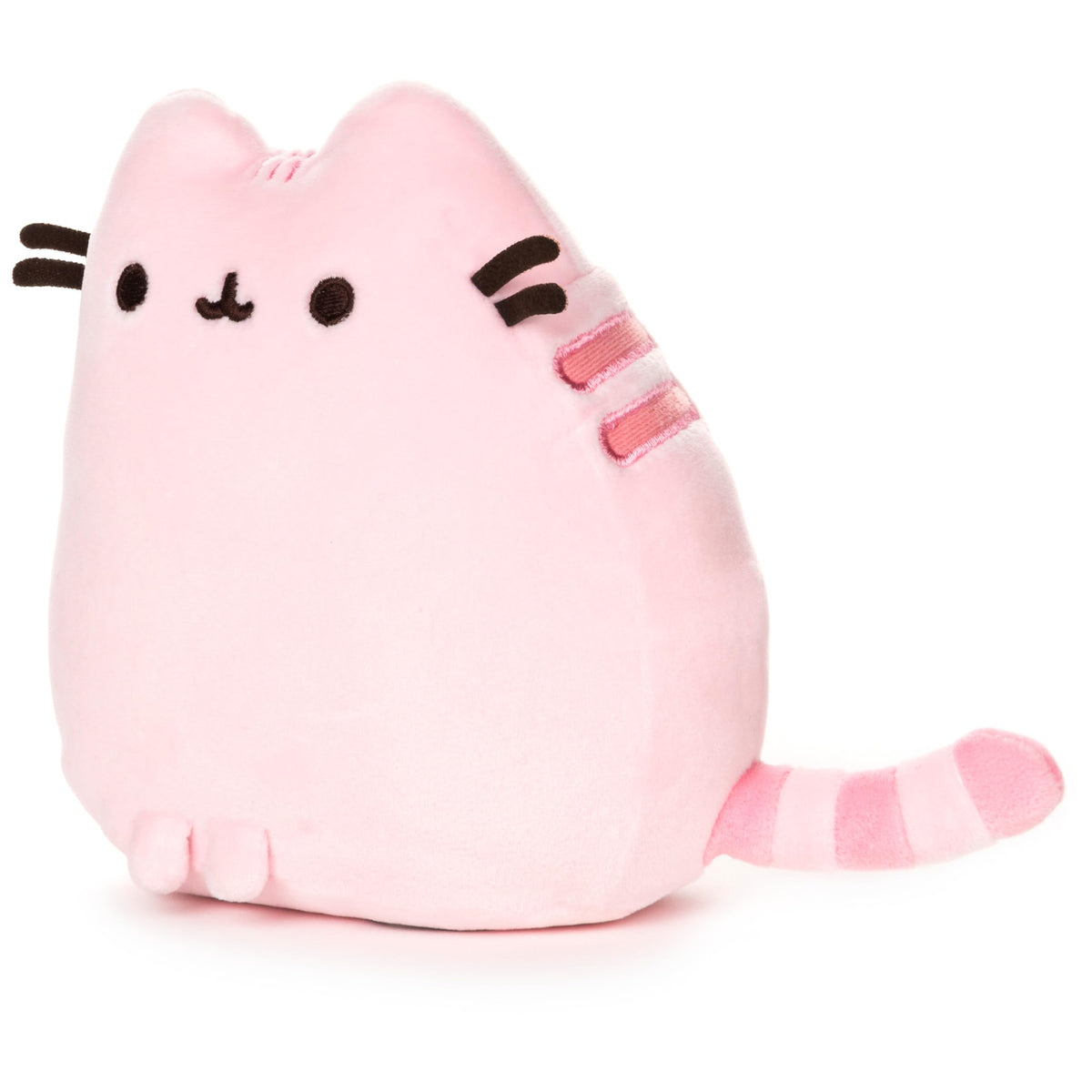 GUND Pusheen Squisheen in upright sitting pose for display