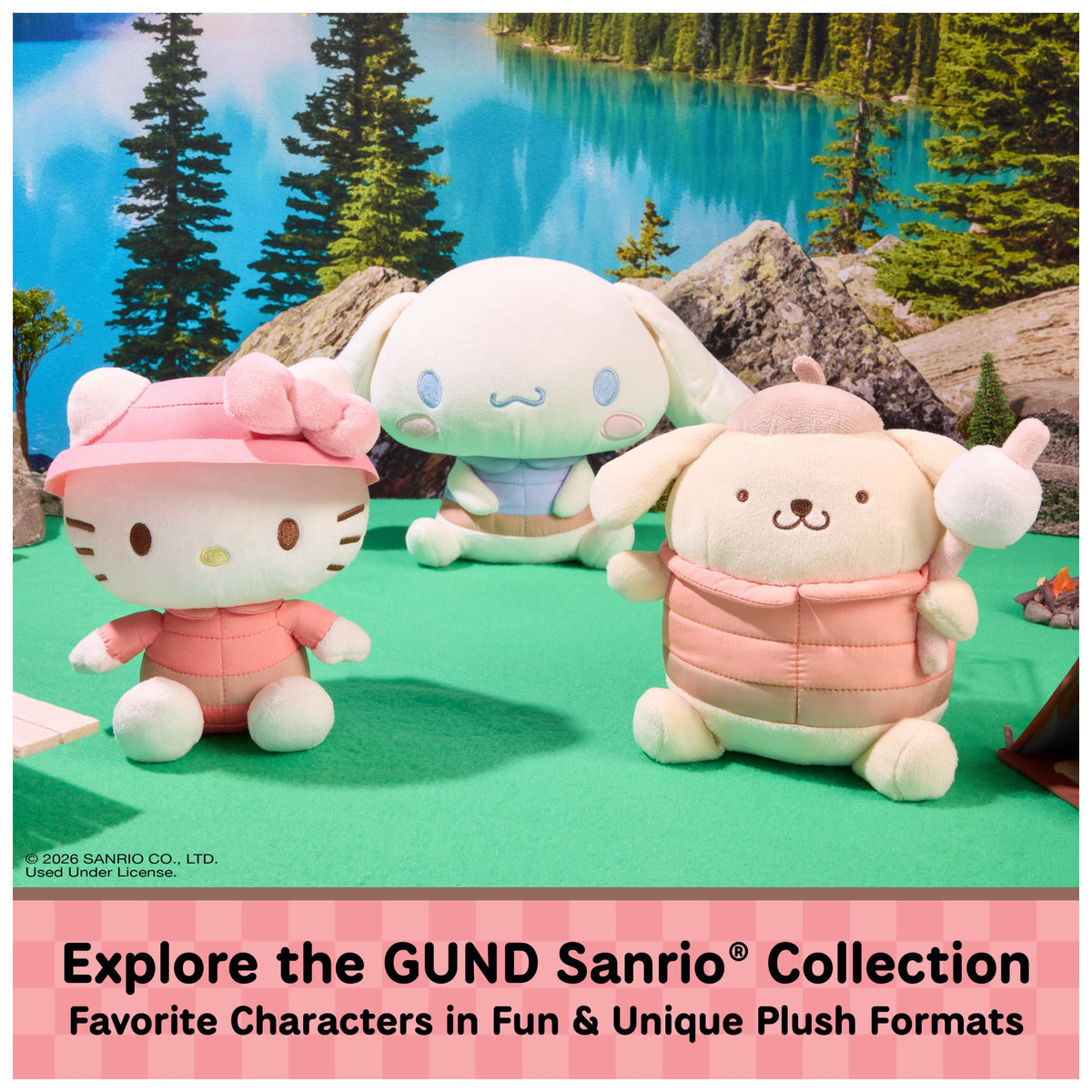 Collectible Sanrio character ready to join Hello Kitty and friends.