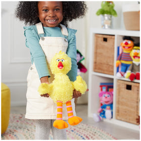 GUND Big Bird plush engaging kids in playtime and stories