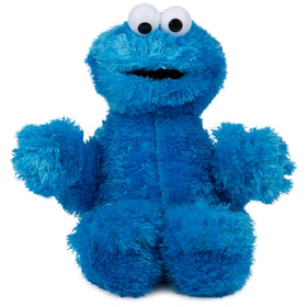 GUND Cookie Monster plush with wide eyes and a hug-ready smile.