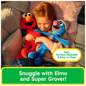 GUND Sesame Street embroidery on the G pattern enhances authentic detail.