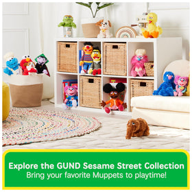 GUND Sesame Street Gift-ready Toothpick plush, perfect for gifting and fans.