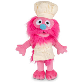GUND Sesame Street Gonger plush back view, durable materials withstand daily hugs
