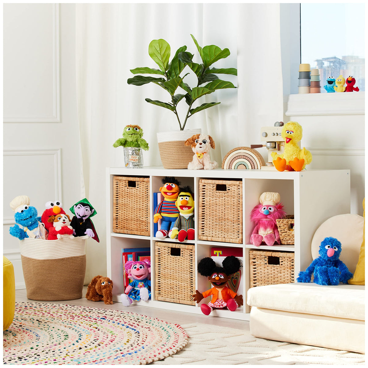 GUND Sesame Street Gonger plush with gong, inspires playful storytelling