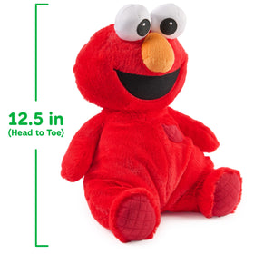 GUND Elmo 12.5 inch understuffed silhouette for cuddly play