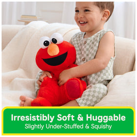 GUND Elmo quilted feet add textured fun during cuddle time