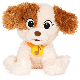 GUND Tango plush fur, light brown and cream, inviting cuddles.