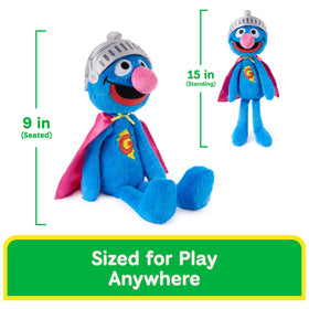 GUND Sesame Street 15-inch Toothpick body, slender and poseable for storytelling.