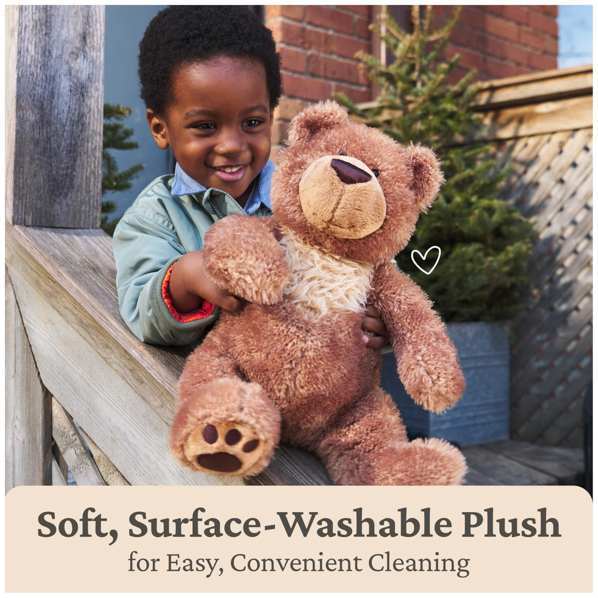 GUND Slumbers soft plush fur invites gentle cuddling