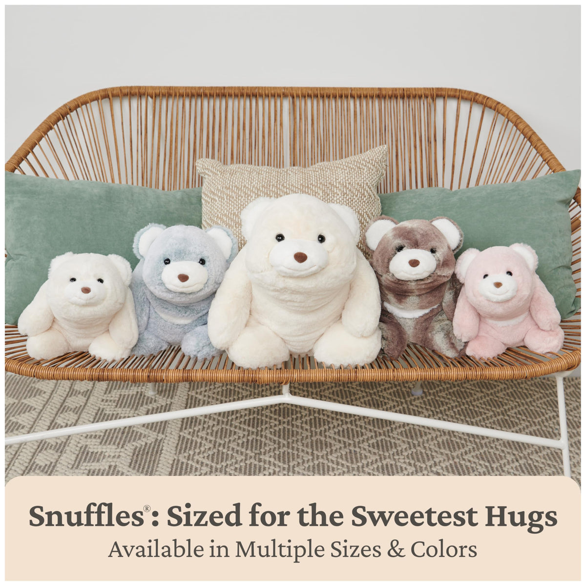 Classic GUND heritage and quality in the Snuffles teddy bear.