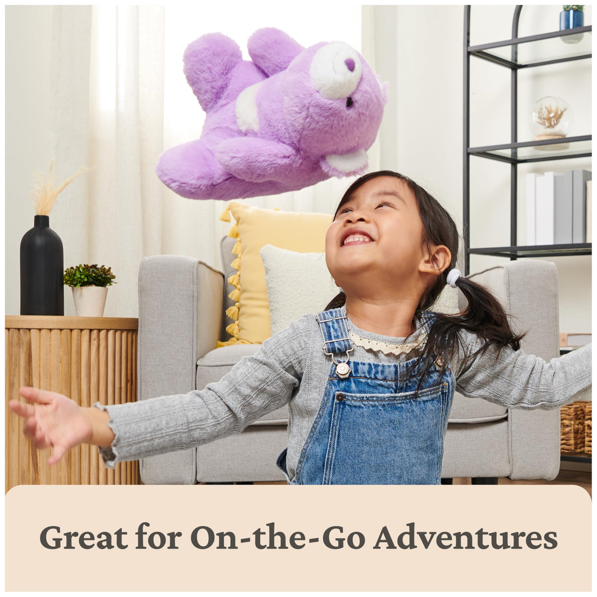 Gift-ready GUND Snuffles bear suitable for birthdays and baby showers.