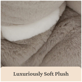 GUND Snuffles teddy bear gray color fits modern decor and kids' rooms