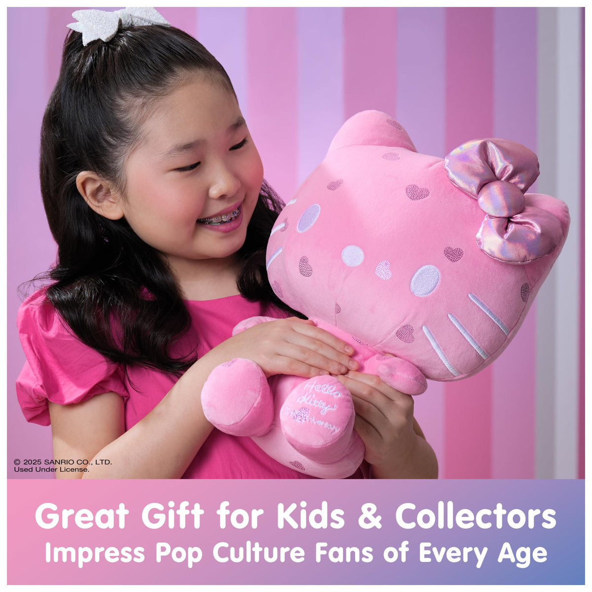 GUND plush is soft and surface-washable for easy cleaning and everyday cuddles.