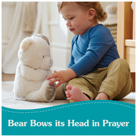 GUND song-mode bear softly sings Jesus Loves Me and other hymns.