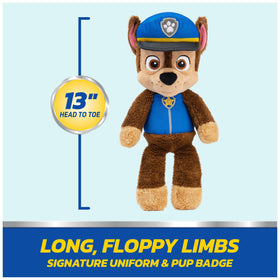 Take Along Buddy plush with floppy limbs designed for easy grasp by little hands.