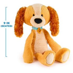 GUND Toothpick plush with teal collar offers durable, soft companionship for kids.