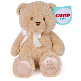 GUND-branded packaging protects the teddy on shipping and gifting.