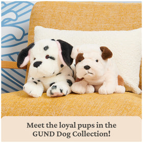 GUND Toast Bulldog Plush gift-ready presentation image