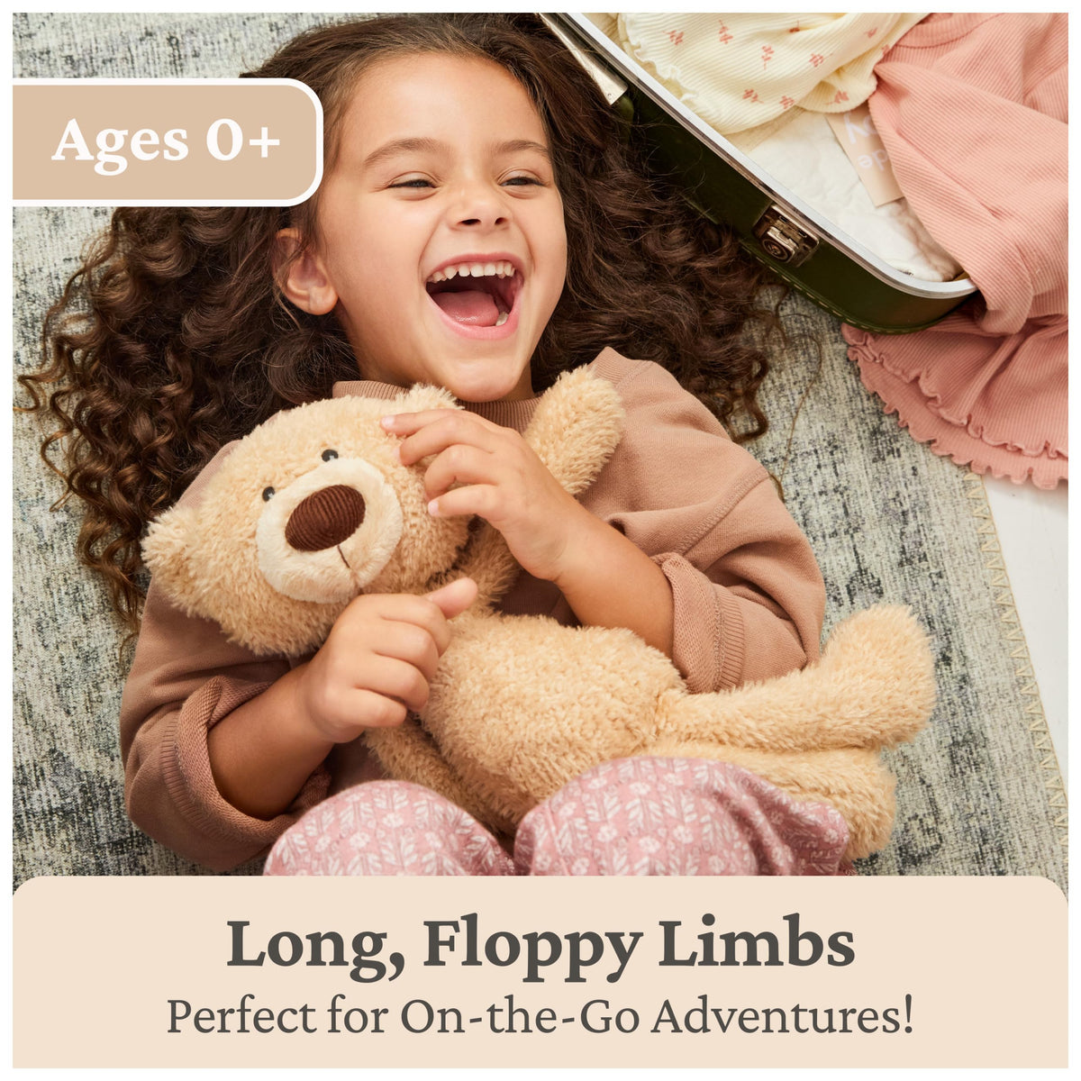 GUND Toothpick friendly expression appeals to kids and collectors.
