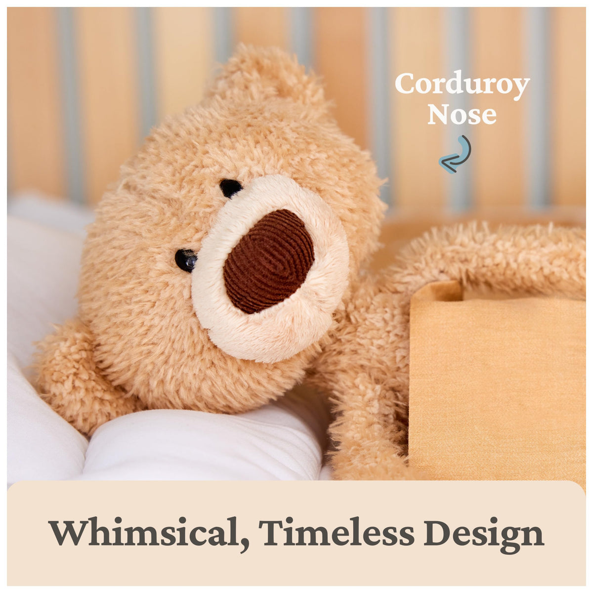 GUND Toothpick gift-ready plush ideal for birthdays and baby showers.