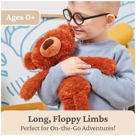 GUND Pumpkin Pie Toothpick bear soft muzzle for gentle snuggles.