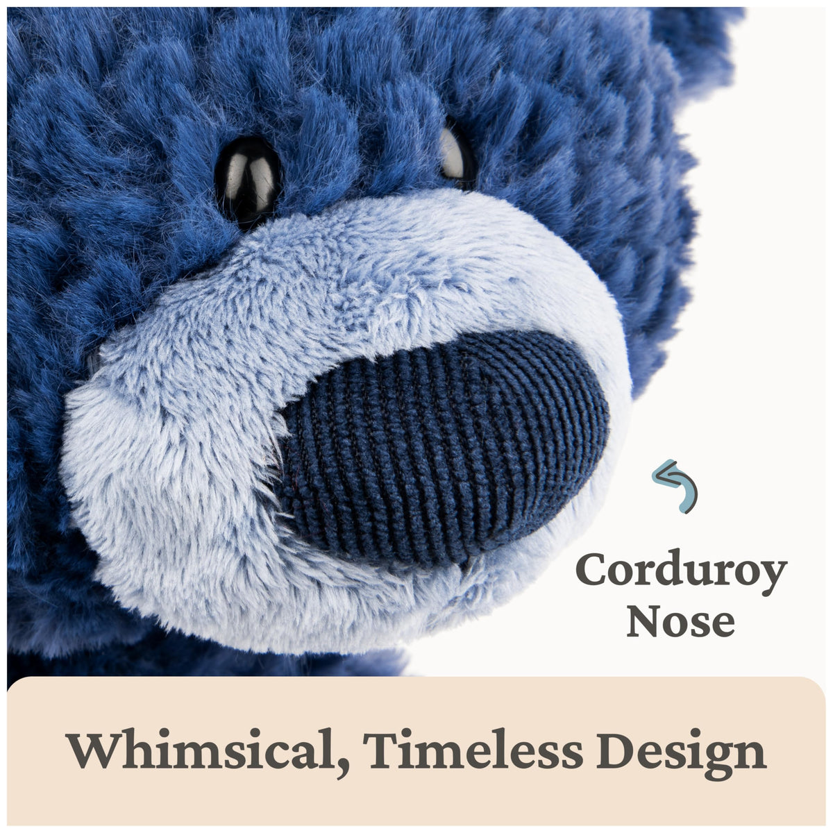 GUND Toothpick Ripple premium materials keep plush softness over years.