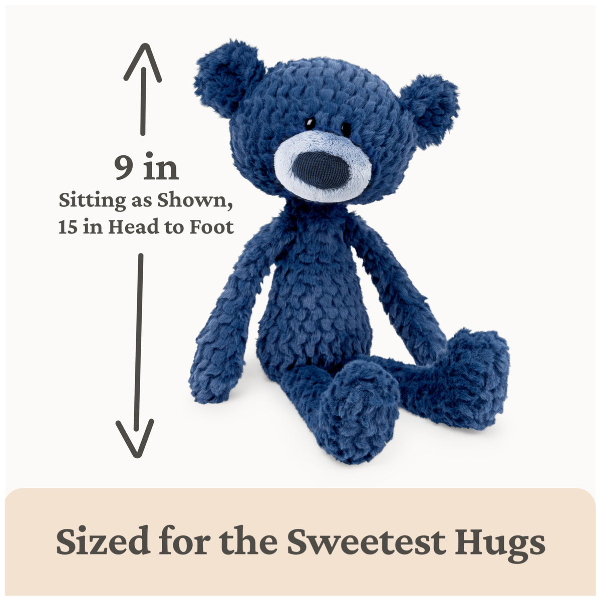 GUND Toothpick Ripple 15-inch size is a perfect take along companion.