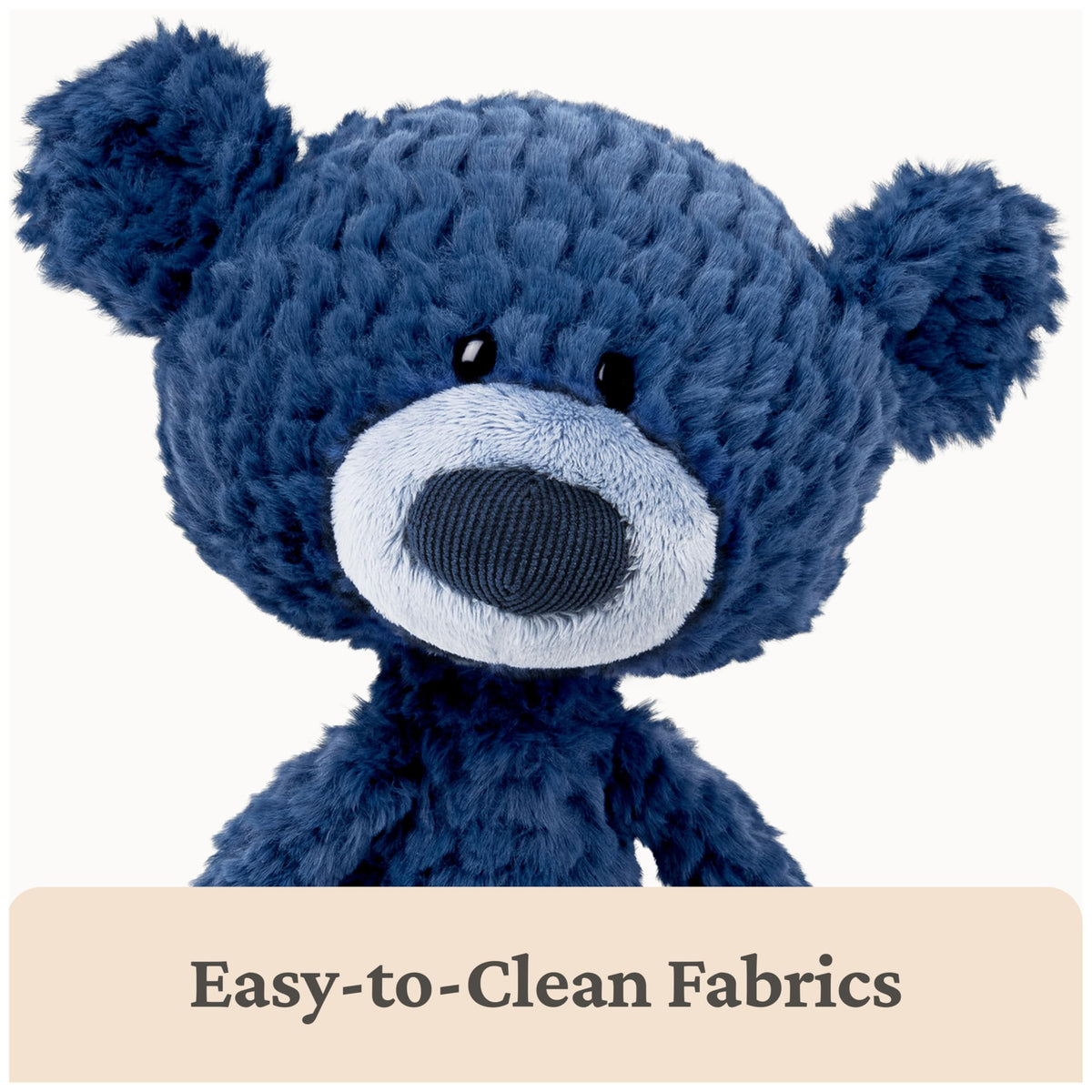 GUND Toothpick Ripple navy blue plush blends seaside charm with classic design.