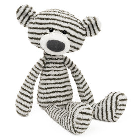 GUND Toothpick Stripes bear full view, 15 inch cuddly plush for playtime