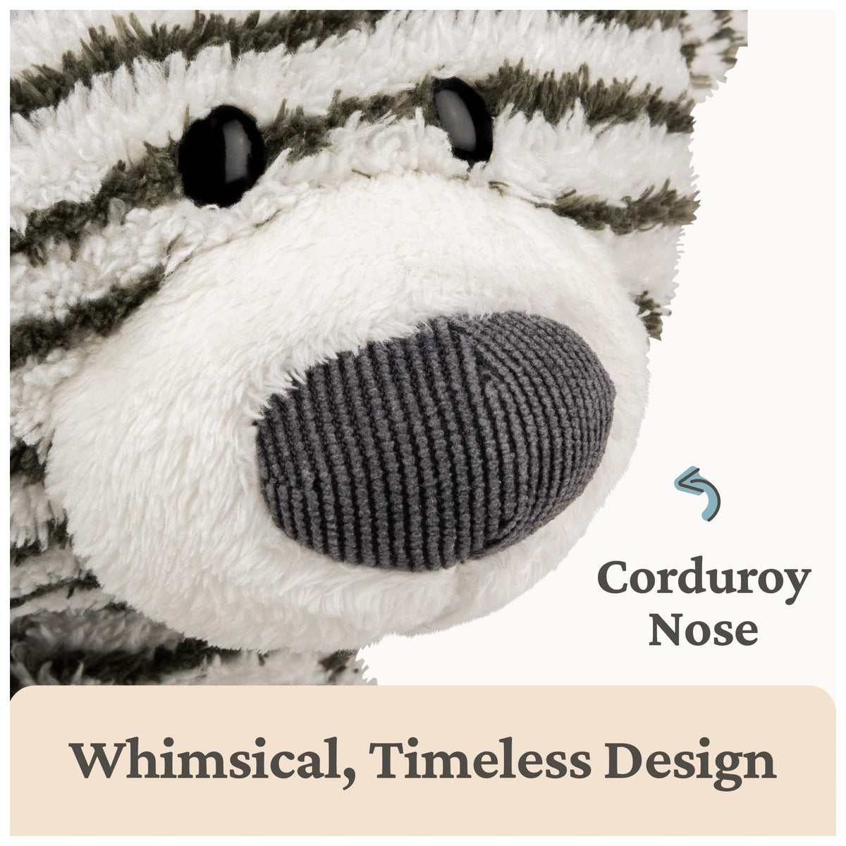 GUND Toothpick Stripes machine washable care friendly plush