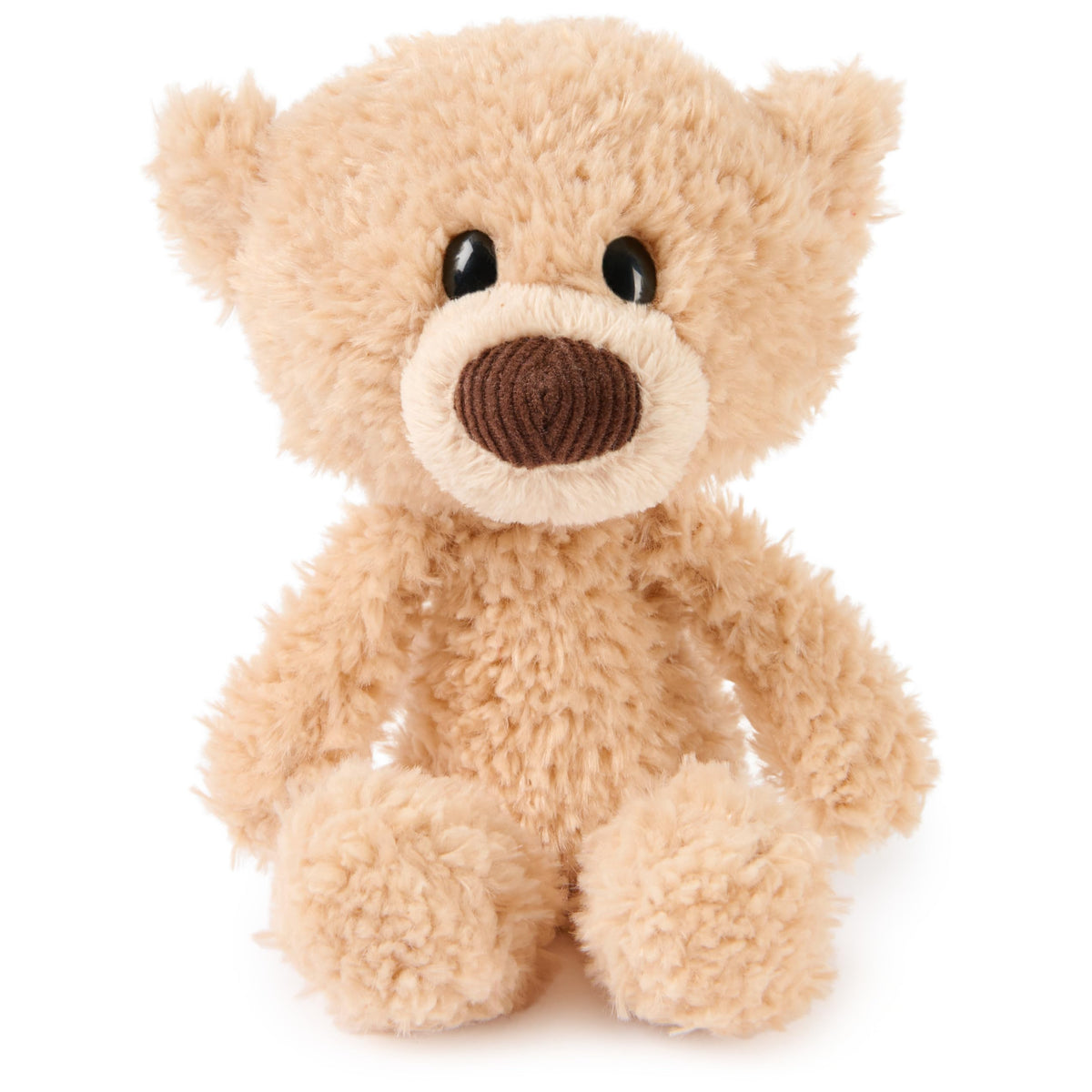 GUND Toothpick Teddy Bear 7-inch beige—compact cuddle buddy for travel and play