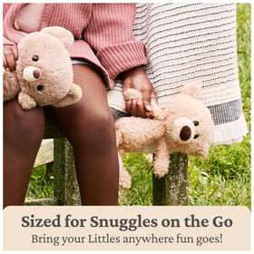 GUND Toothpick Teddy Bear washability—surface-washable for quick cleanup after adventures