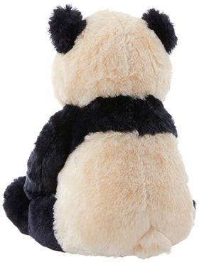 Soft Zi-Bo panda bear with surface-washable fabric for easy cleaning after playtime