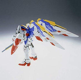 Gundam Wing VER.Ka in bird mode, showcasing transformation features