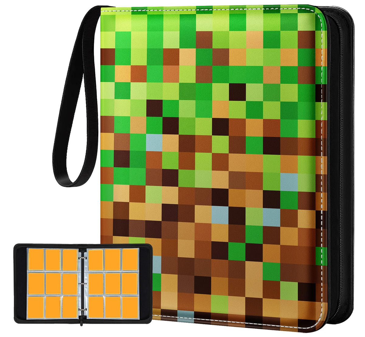 Gurgitat 9-pocket double-sided binder for organized card storage and quick access.