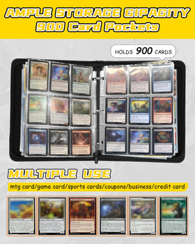 Gurgitat detachable pages offer customizable storage for expanding card collections