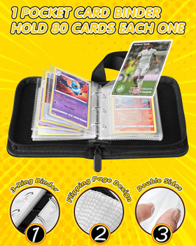Gurgitat jumbo binder detachable pages enable flexible organization.
