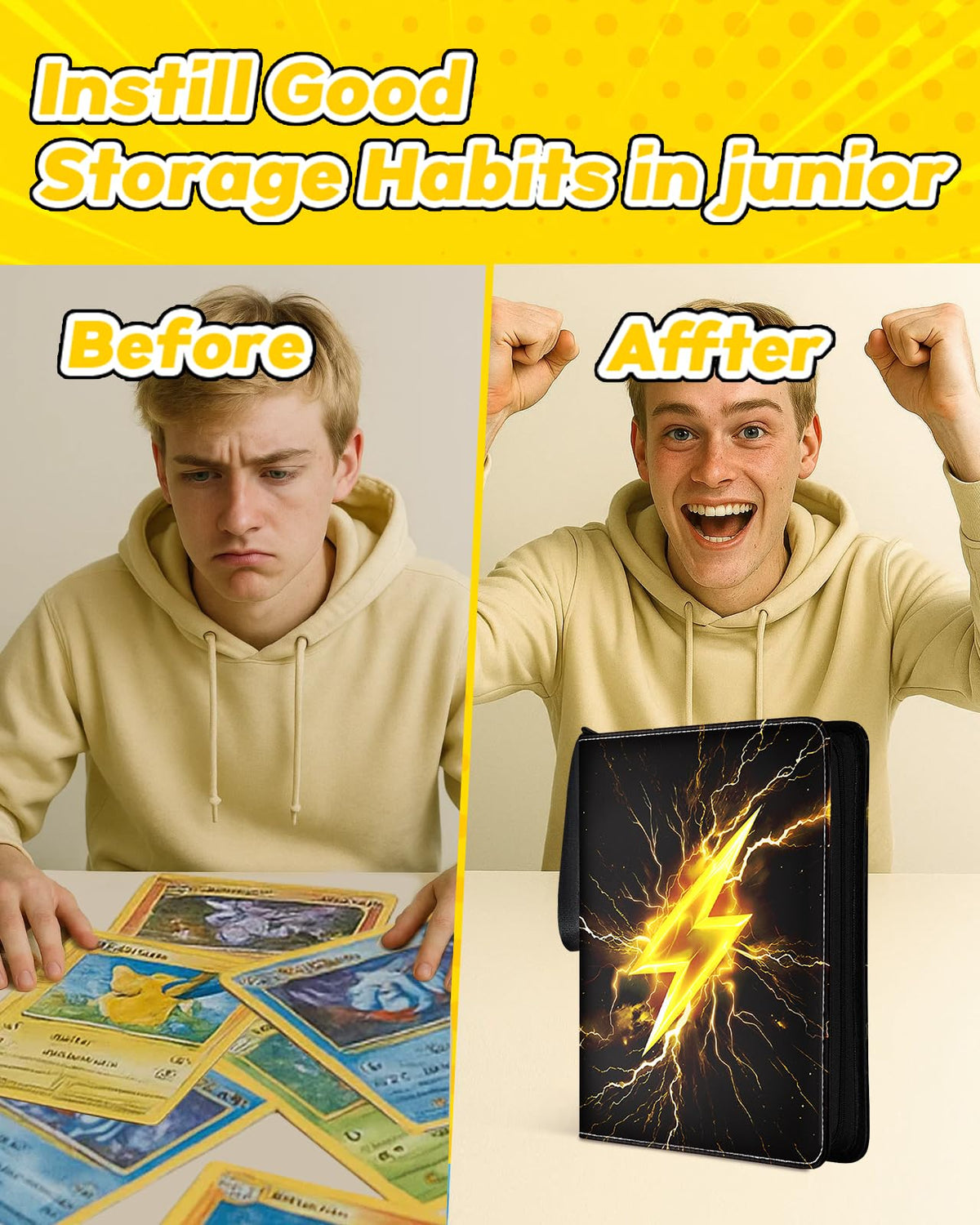 Gurgitat jumbo binder zipper closure keeps contents secure during travel.