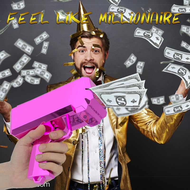 Gusil money gun packaging ready as a fun gift option.