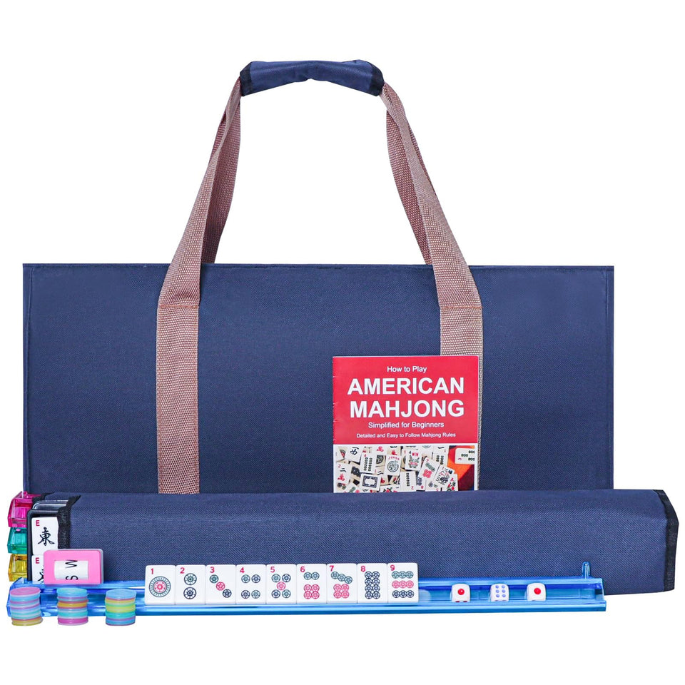 GUSTARIA American Mahjong tiles 166 ready for durable, long-lasting play.