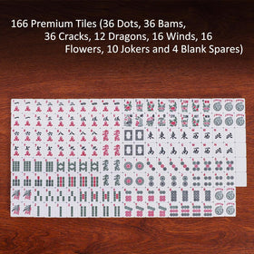 GUSTARIA complete accessories provide everything needed for mahjong play