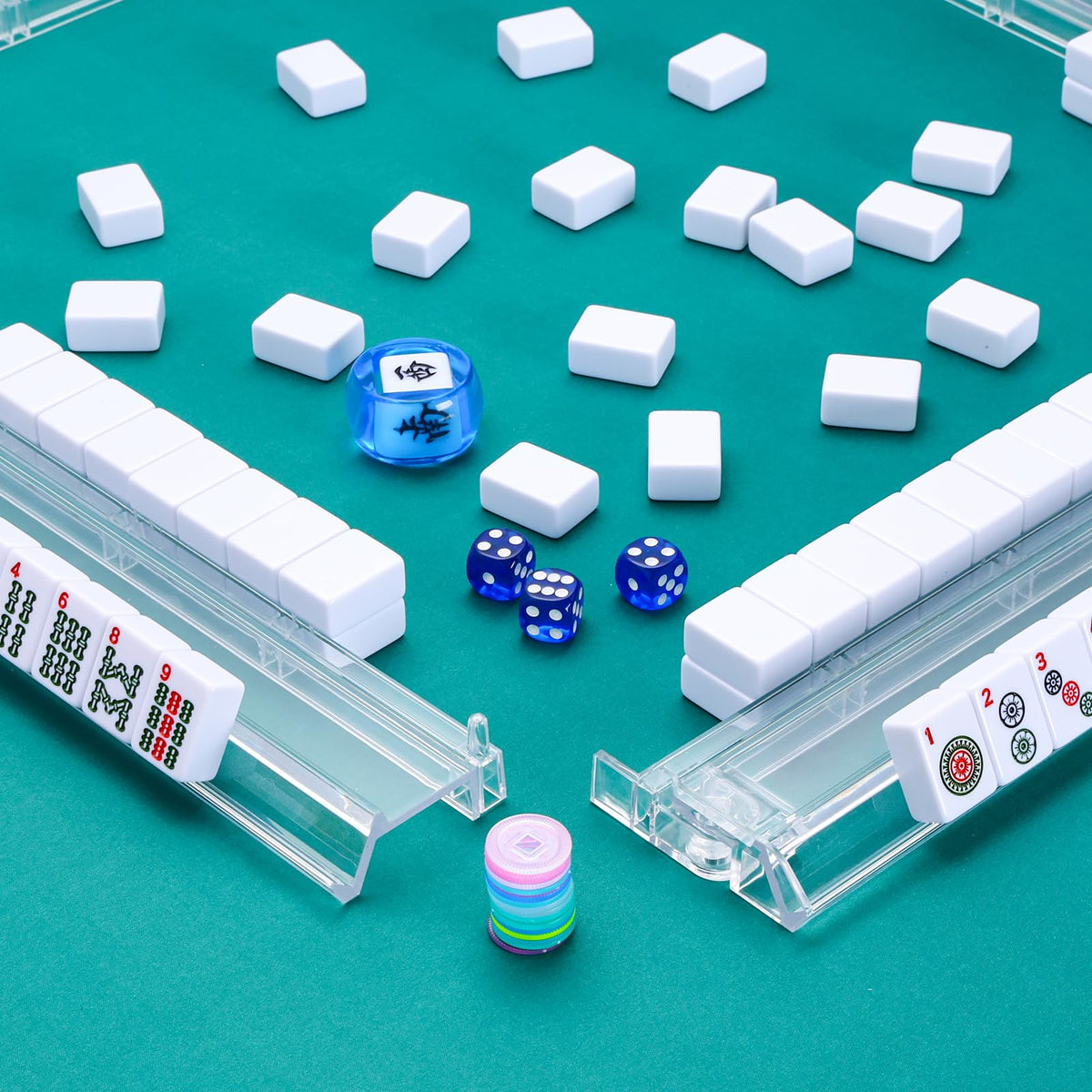 GUSTARIA acrylic construction delivers crystal-clear visibility and durable gameplay.
