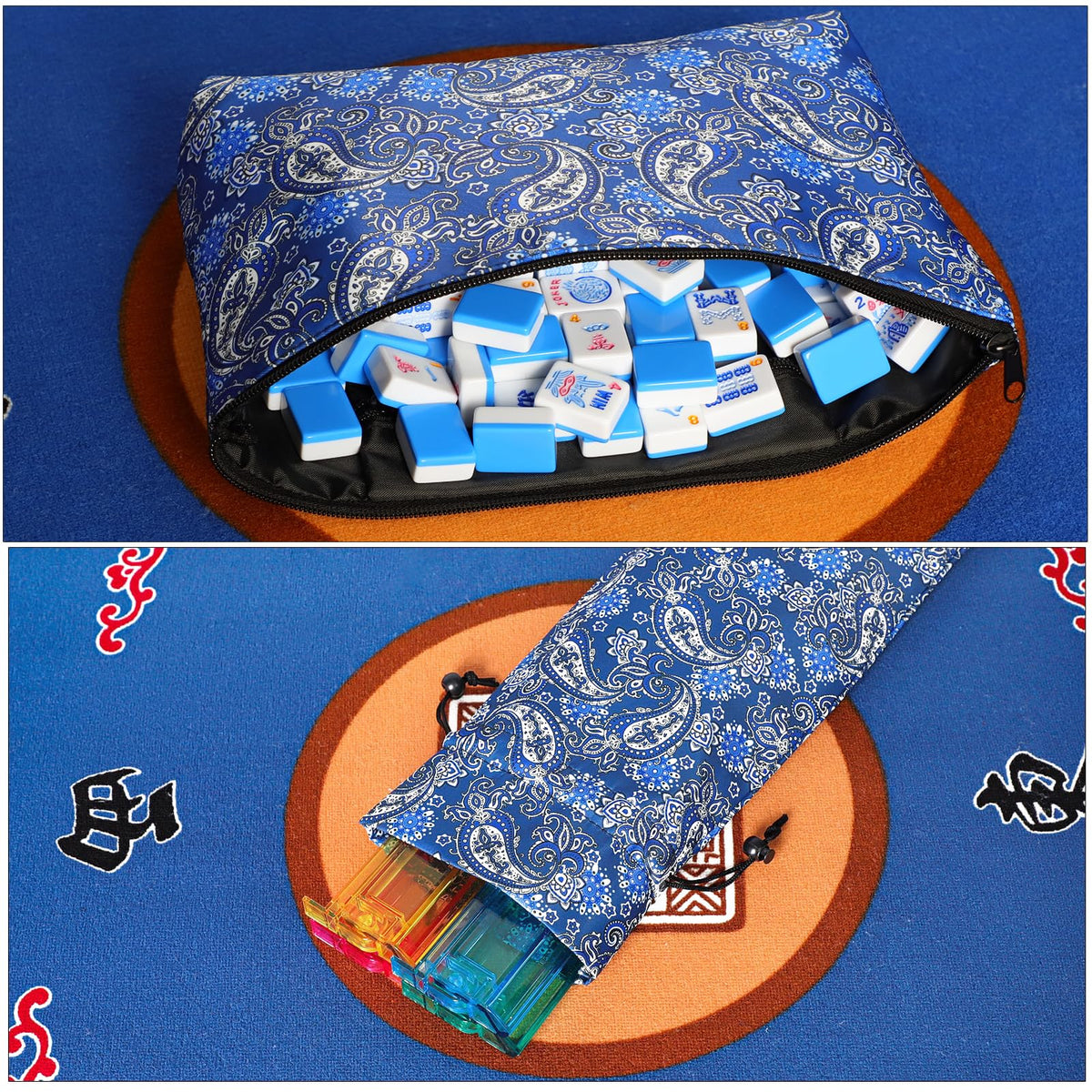 GUSTARIA bag dimensions enable carrying standard American mahjong set