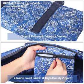 GUSTARIA bag includes a small zip pocket for accessories like wind indicators