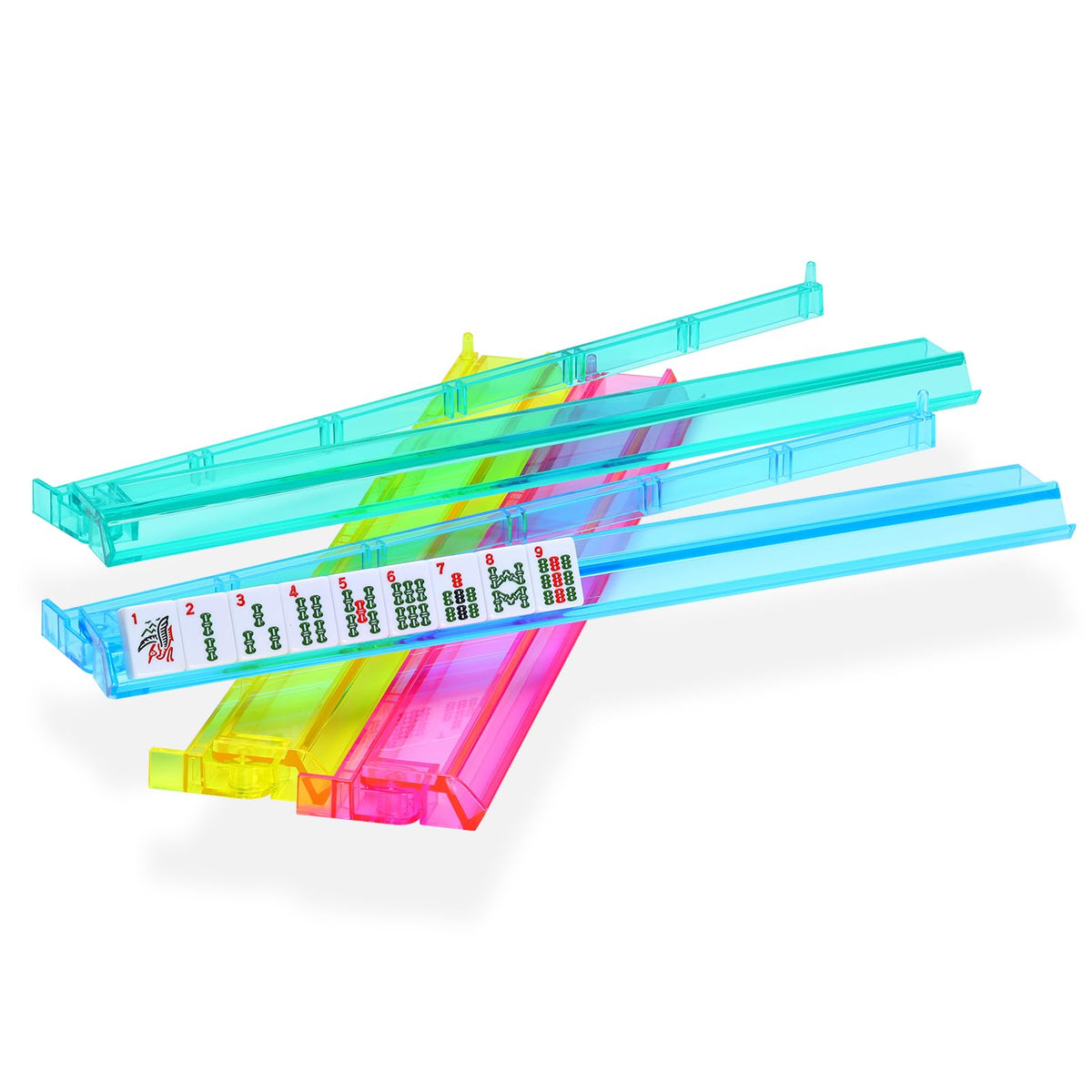 GUSTARIA clear acrylic rack demonstrates durability and modern style.