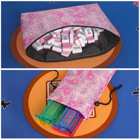 GUSTARIA tile bag dimensions show portable, standard-sized set